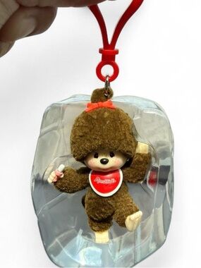 Exclusive ♥️ Monchhichi Flocked Collection Keychain Hanger